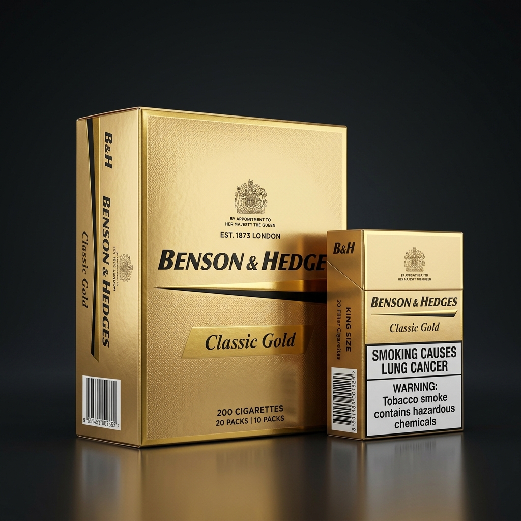Benson & Hedges Classic Carton (10 Packs x 20 Cigarettes)